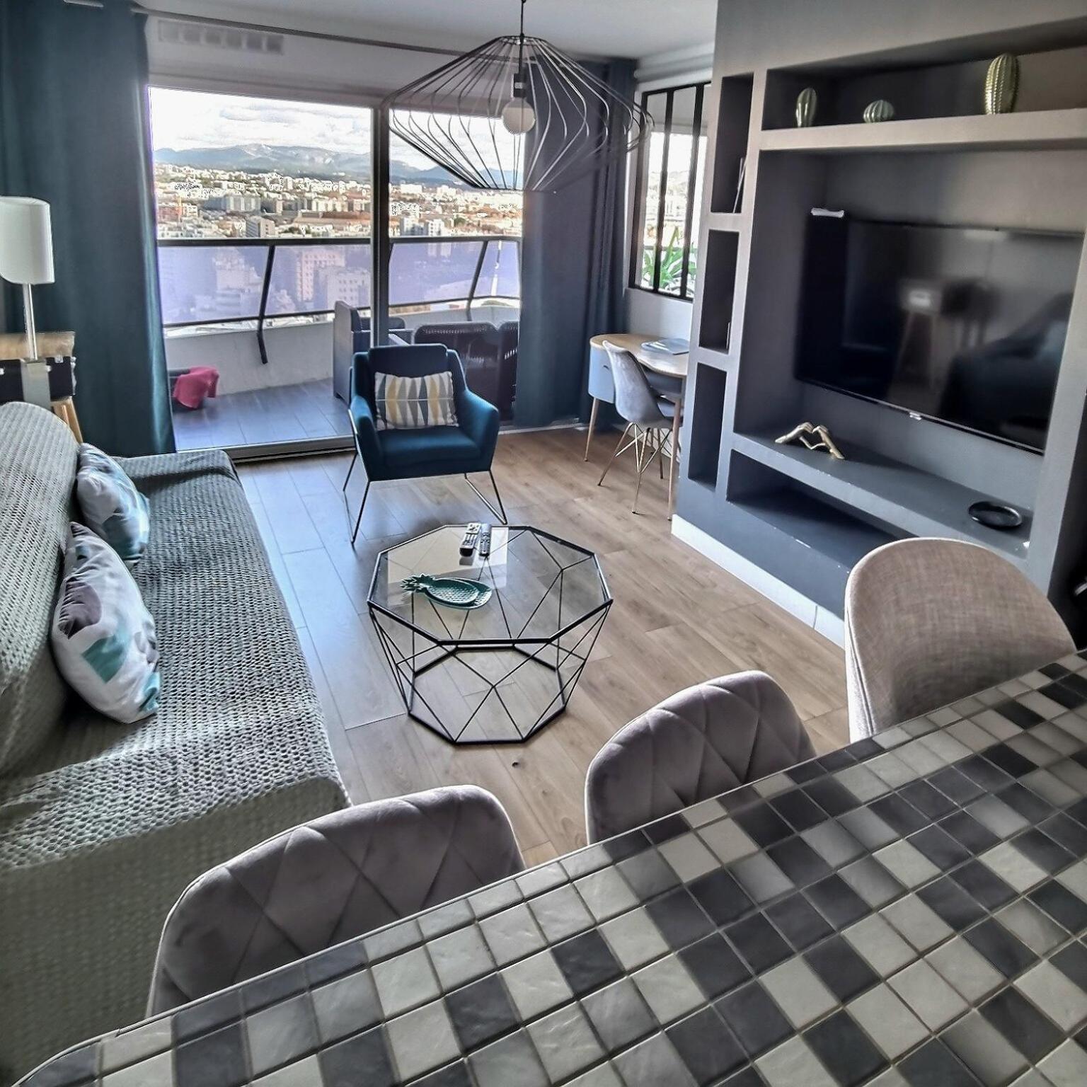 Appartement T2 Prado Chanot Plage Marseille Exteriér fotografie